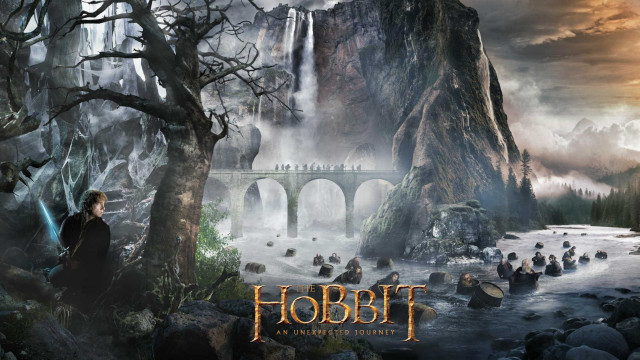 Hobbit movie poster fantasy matte free wallpaper for desktop - medium preview image