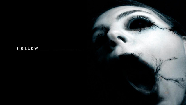 Creepy woman moon black background free wallpaper for desktop - medium preview image