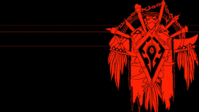 Red black demon swords skull free wallpaper for desktop - medium preview image