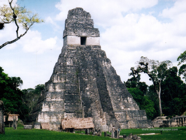 Pyramid park trees clouds sky free wallpaper for desktop - medium preview image