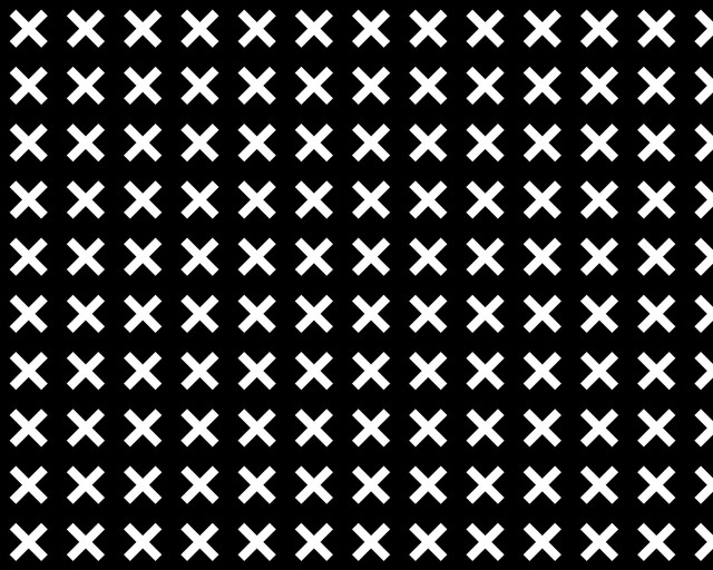 Black white pattern crosses side free wallpaper for desktop - medium preview image