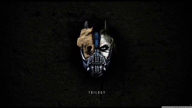 Batman mask painted face nose free wallpaper for desktop - medium preview image