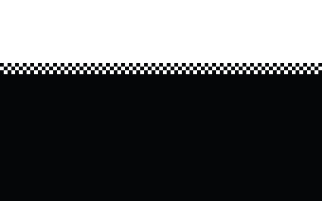 Black white checkered background border free wallpaper for desktop - medium preview image