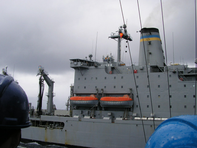 Large gray ship orange seats free wallpaper for desktop - medium preview image