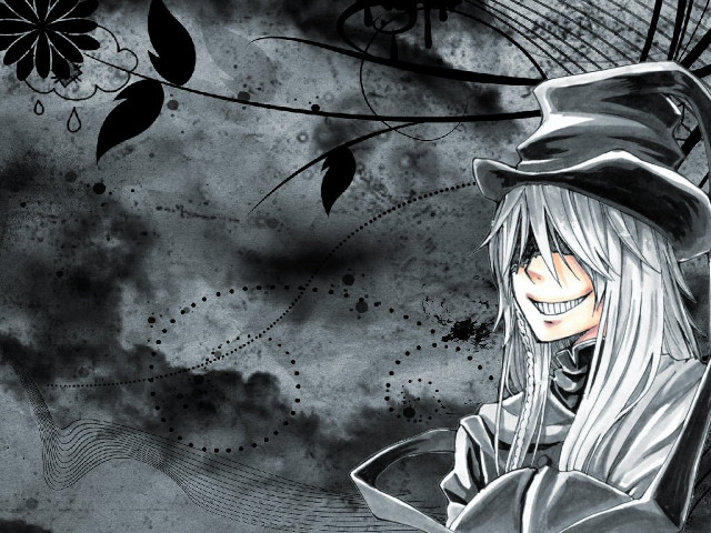 Woman hat coat black white free wallpaper for desktop - medium preview image