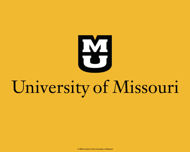 University missouri logo yellow background free wallpaper for desktop - medium preview image