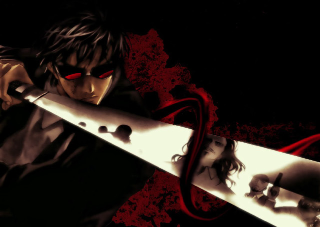 Man knife blood background scary free wallpaper for desktop - medium preview image