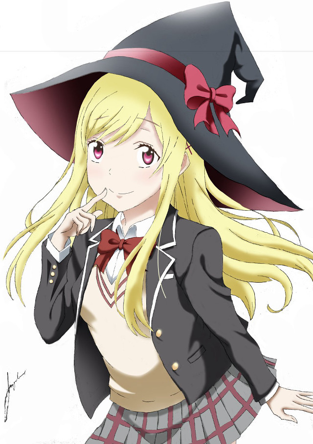 Girl school uniform hat bow #2 free wallpaper for mobile - medium preview image