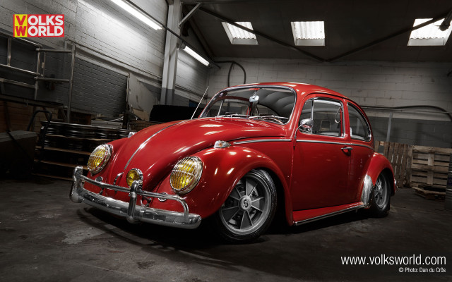 Red car garage windows woks free wallpaper for desktop - medium preview image