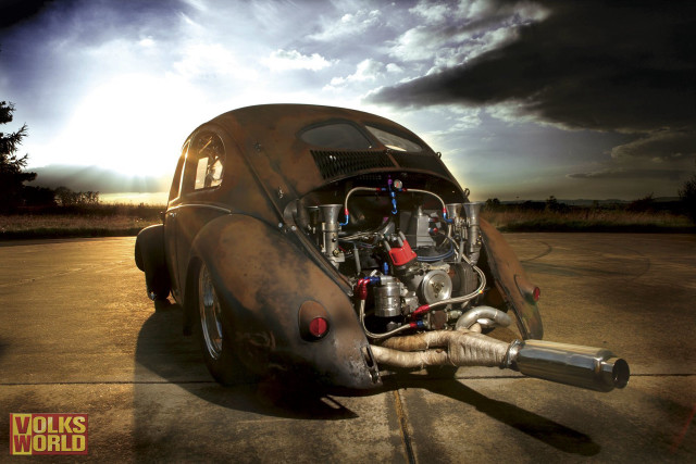 Dieselpunk military car engine desert free wallpaper for desktop - medium preview image
