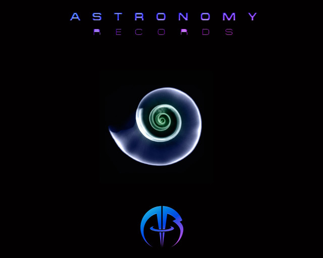 Black background blue green logo free wallpaper for desktop - medium preview image