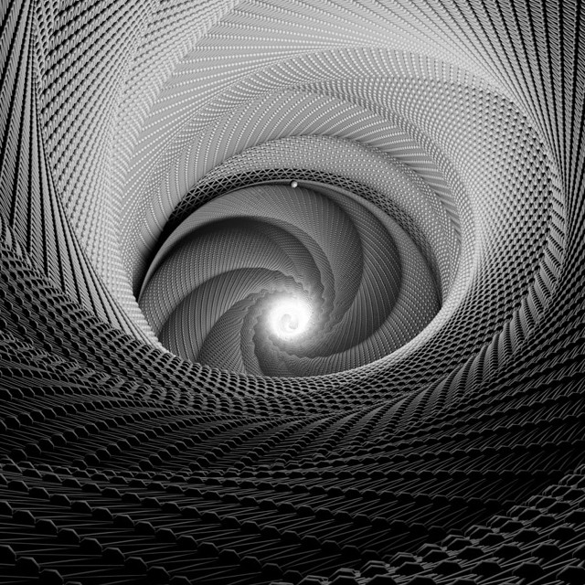 Large white object light spiral free wallpaper for tablet - medium preview image