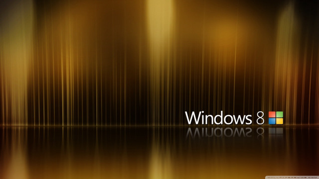 Shiny surface windows8 logo reflection #3 free wallpaper for desktop - medium preview image