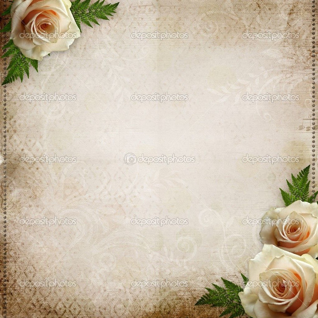 Vintage roses leaves lace background free wallpaper for tablet - medium preview image