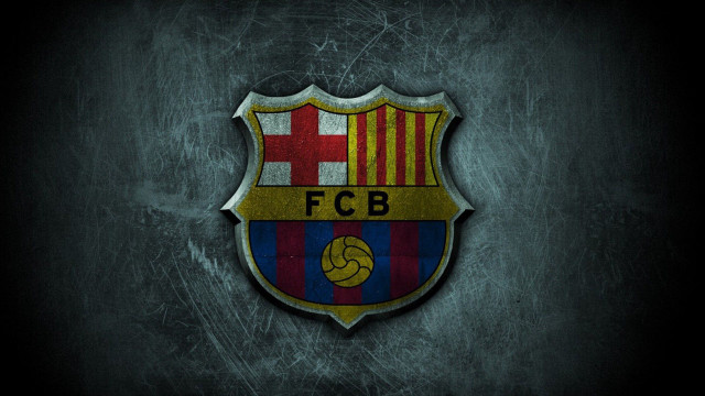 Soccer emblem dark grunge effect free wallpaper for desktop - medium preview image