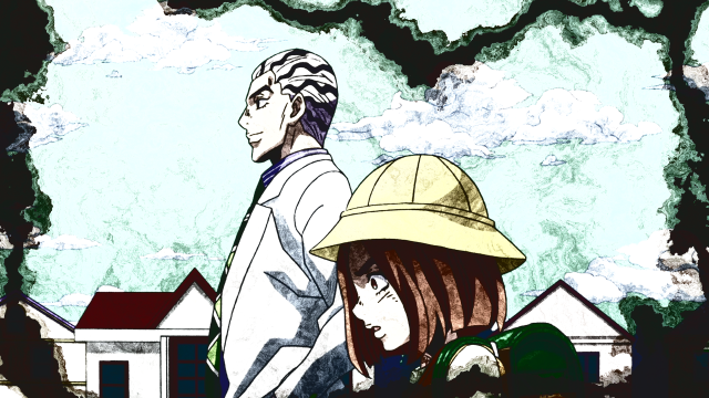 Man woman tree sky background free wallpaper for desktop - medium preview image