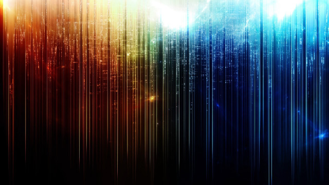 Colorful background lines stars rainbow free wallpaper for desktop - medium preview image