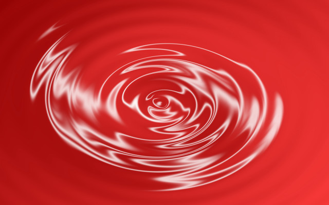 Red background circular design center free wallpaper for desktop - medium preview image