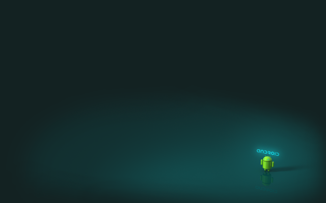 Green man dark room neon free wallpaper for desktop - medium preview image