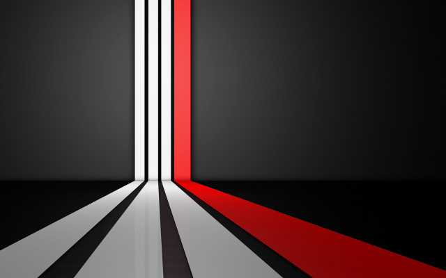 Black white red room light free wallpaper for desktop - medium preview image
