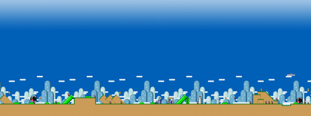Cityscape tallbuildings pixelart 2dgame derf free wallpaper for desktop - medium preview image