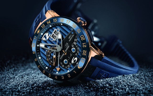 Watch blue strap blue wrist free wallpaper for desktop - medium preview image