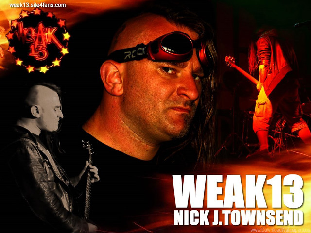 Man sunglasses band neon background free wallpaper for desktop - medium preview image