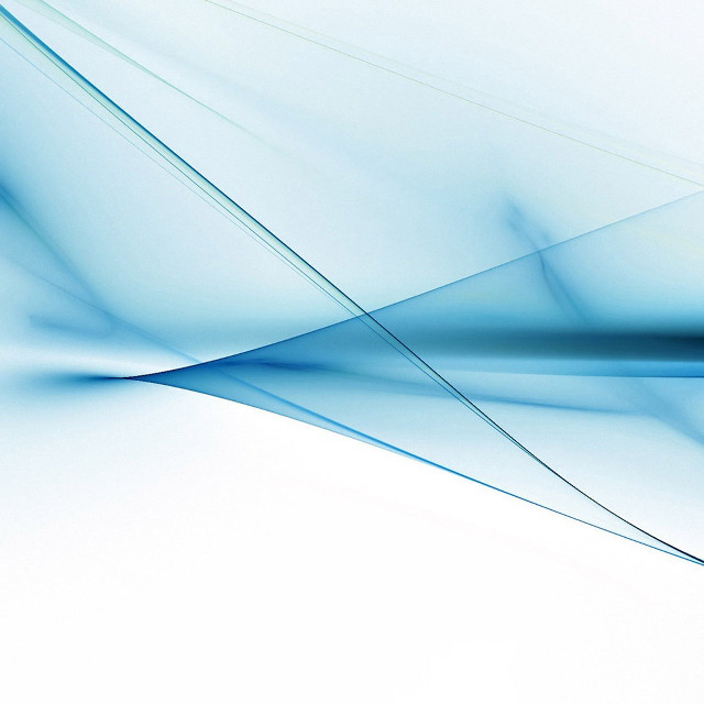 Blue abstract lines curves white free wallpaper for tablet - medium preview image