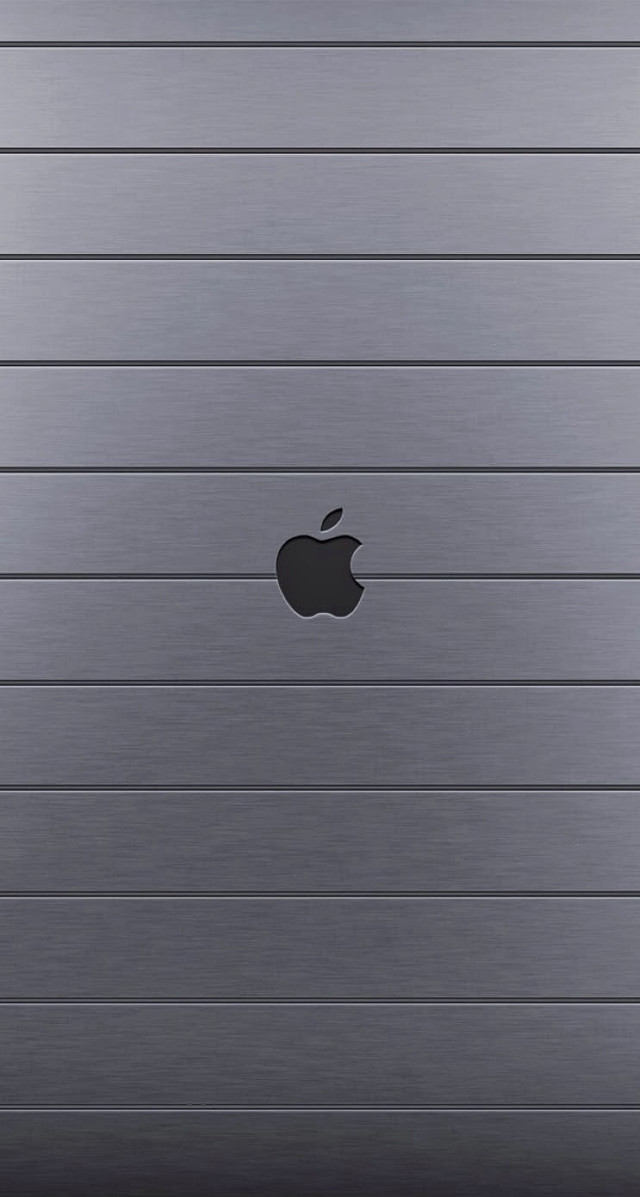 Silver apple laptop black logo free wallpaper for mobile - medium preview image