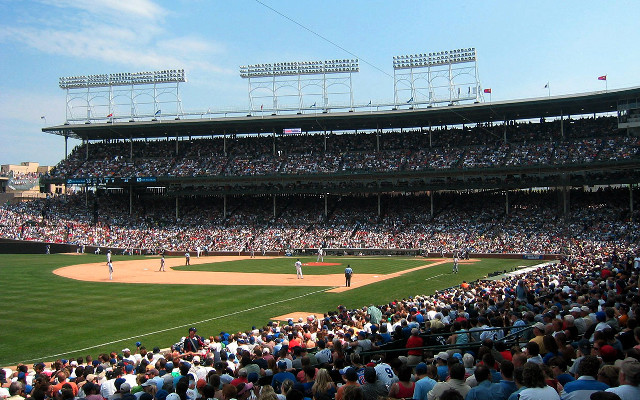 Baseball game stadium crowd fans #2 free wallpaper for desktop - medium preview image