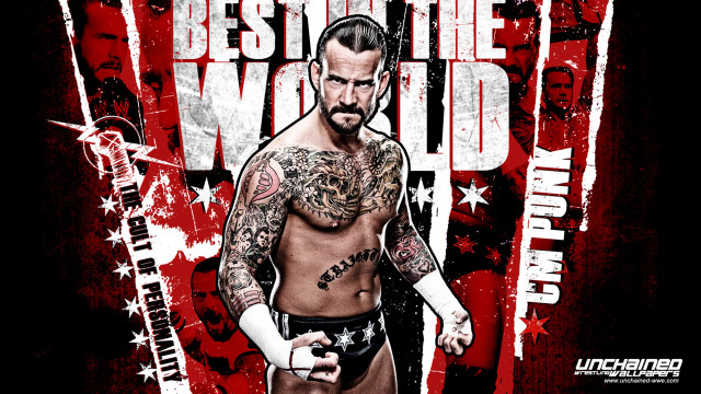 Man tattoo controller red background free wallpaper for desktop - medium preview image