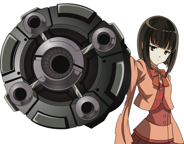 Woman red dress gatling gun free wallpaper for desktop - medium preview image