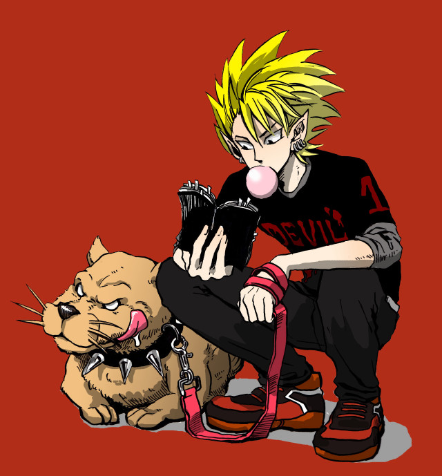 Man sitting cat phone ground free wallpaper for tablet - medium preview image