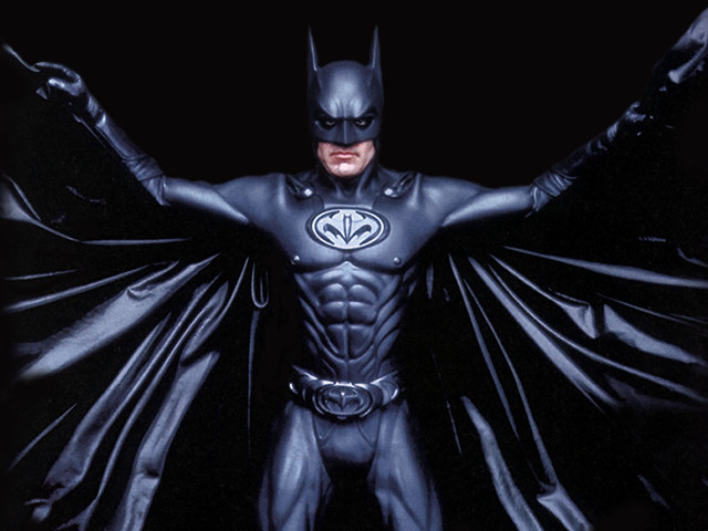 Batman dark arms outstretched hands free wallpaper for desktop - medium preview image