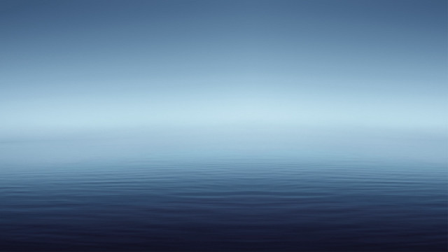 Blue ocean waves sky clouds free wallpaper for desktop - medium preview image