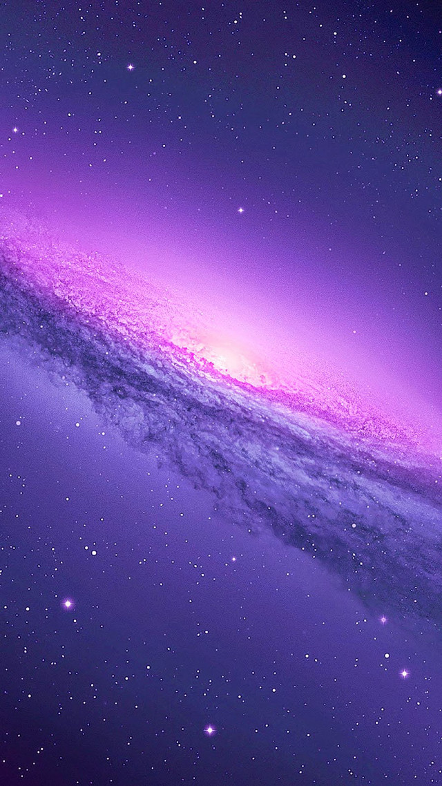 Purple blue space stars bright #2 free wallpaper for mobile - medium preview image