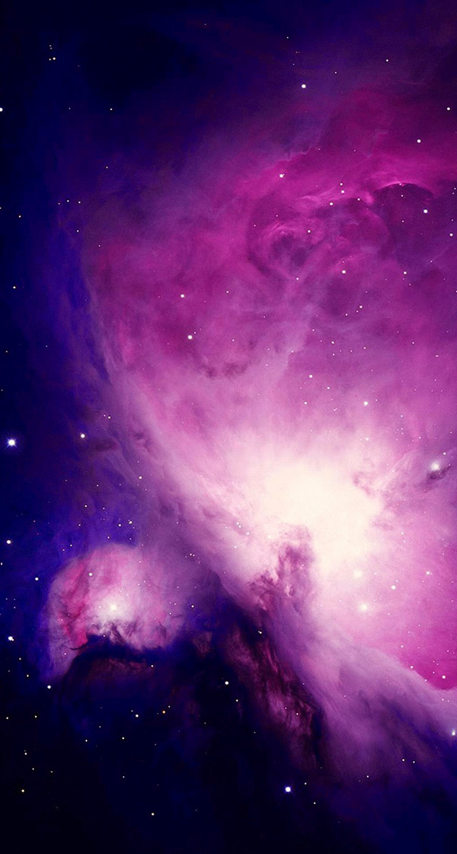 Purple blue space stars dust #6 free wallpaper for mobile - medium preview image
