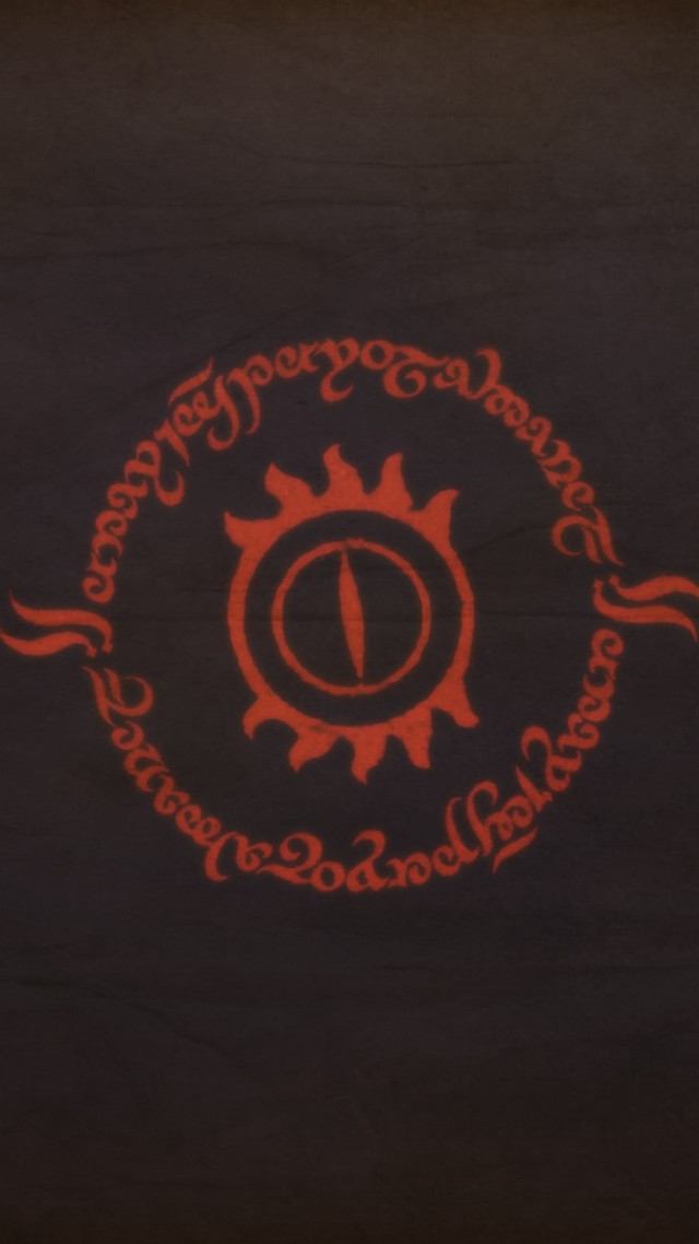 Red black logo flame circle free wallpaper for mobile - medium preview image