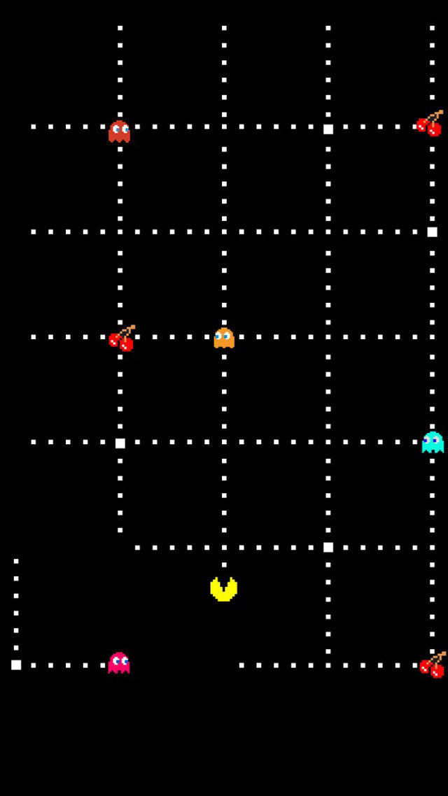 Colored objects black background yellow free wallpaper for mobile - medium preview image