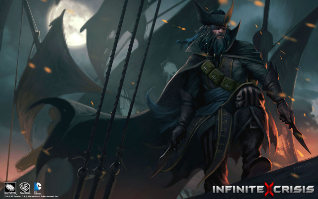 Man pirate costume holding sword free wallpaper for desktop - medium preview image