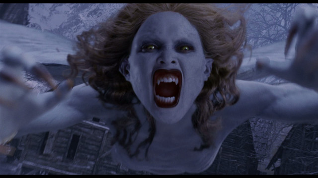 Woman bloody face white makeup free wallpaper for desktop - medium preview image