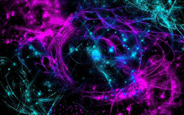 Purple blue swirl stars circles #2 free wallpaper for desktop - medium preview image