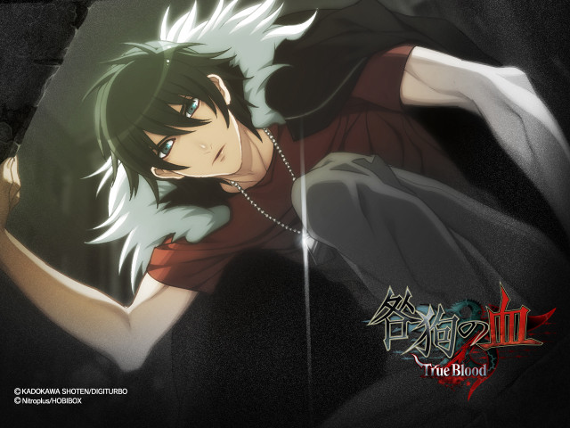 Anime greenhair redshirt blackbackground whiteblack free wallpaper for desktop - medium preview image