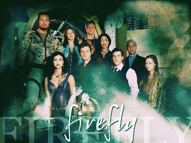 Firefly poster group people man free wallpaper for desktop - medium preview image