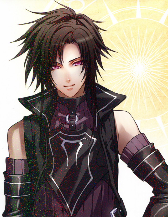 Black haired man knife yandere free wallpaper for mobile - medium preview image