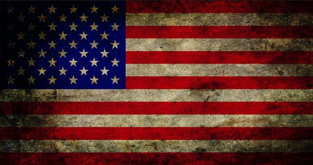 Grungy american flag faded background #6 free wallpaper for desktop - medium preview image