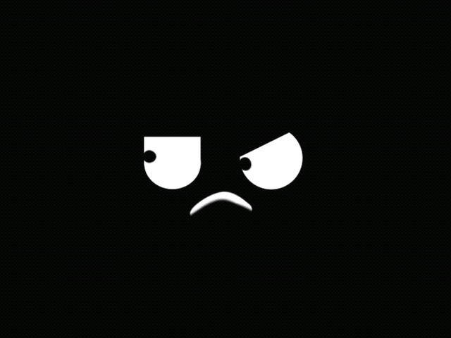 Sad face eyes frown dark free wallpaper for desktop - medium preview image