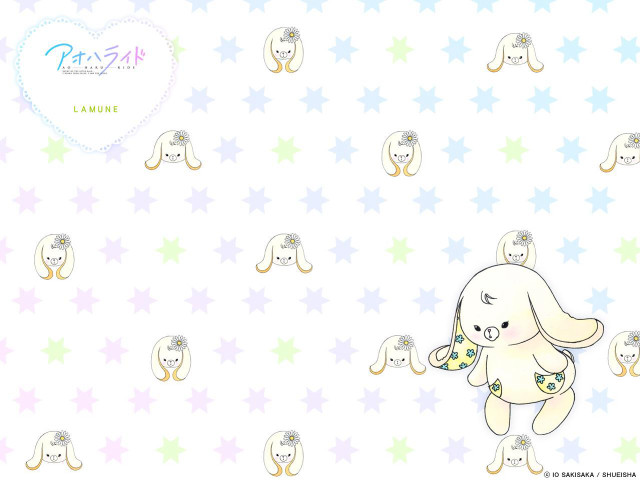 Cartoon bunny pacifier stars wallpaper free wallpaper for desktop - medium preview image