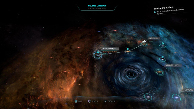 Space station galaxy star cluster free wallpaper for desktop - medium preview image