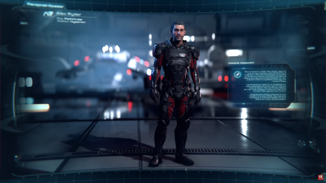 Man futuristic suit room background free wallpaper for desktop - medium preview image